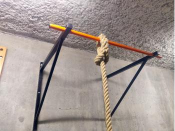 Fixation pour corde à grimper 80 cm - LEVEL addict
