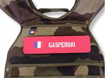 Personnalisation rouge avec logo | GASPERONT| LEVEL addict