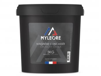 Magnésie concassée en seau de 5 kg | LEVEL addict