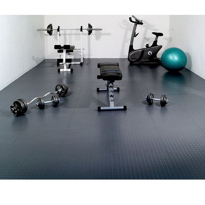 Tapis de sol pour entraînement de musculation en home-gym et salle de sport